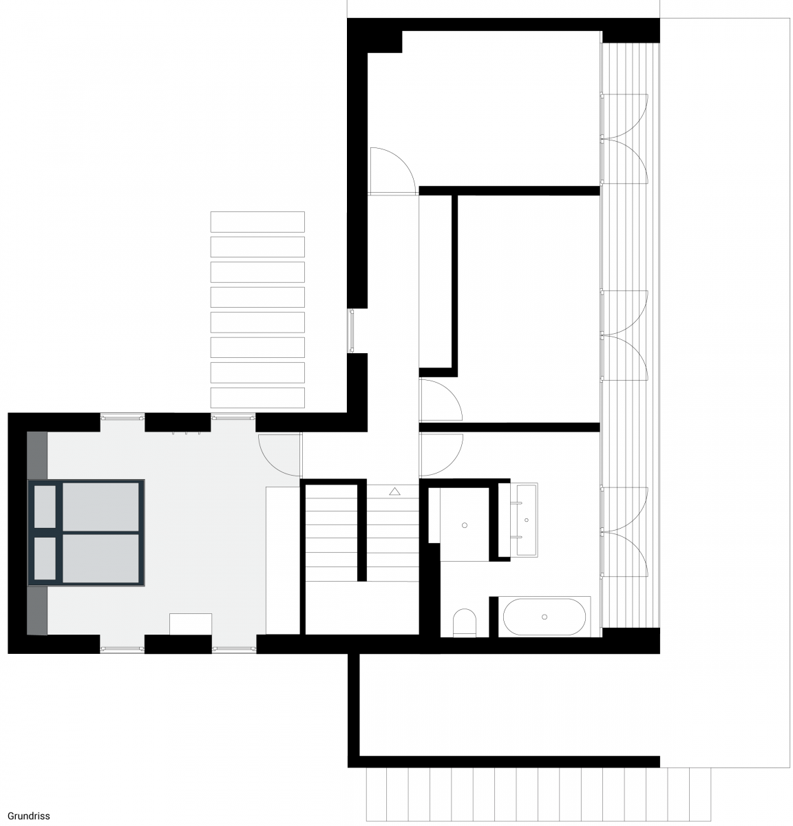 Planung eines maßgefertigten Schlafzimmer in modernem Design mit natürlichen Materialien und beruhigender Atmosphäre © Heike Schwarzfischer Interiordesign in Landshut bei München